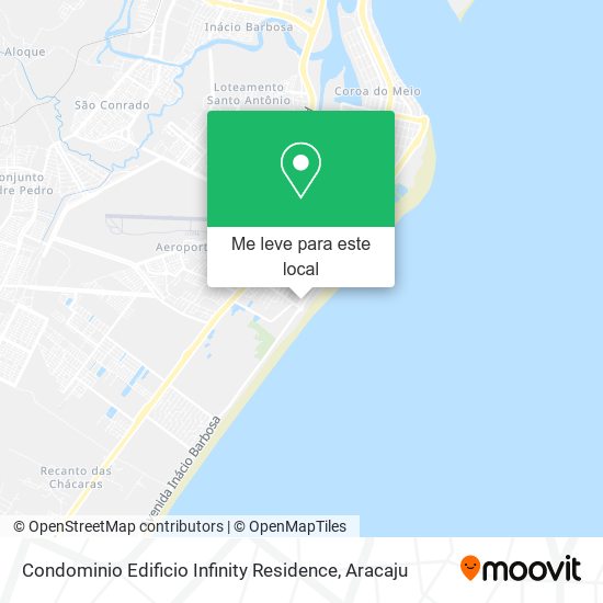 Condominio Edificio Infinity Residence mapa