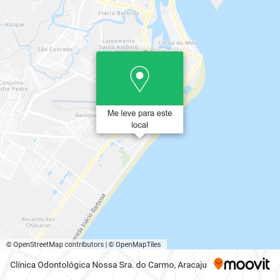 Clínica Odontológica Nossa Sra. do Carmo mapa