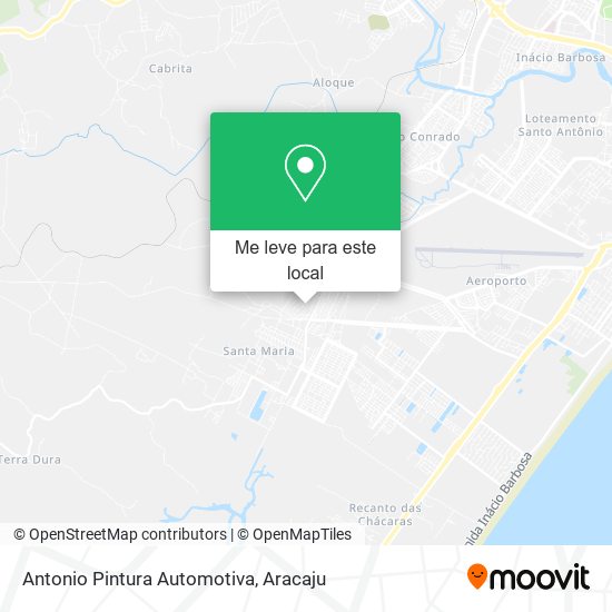 Antonio Pintura Automotiva mapa