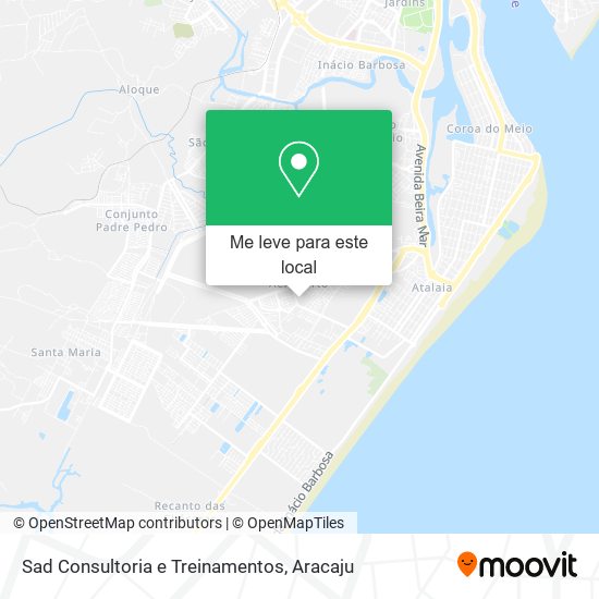 Sad Consultoria e Treinamentos mapa