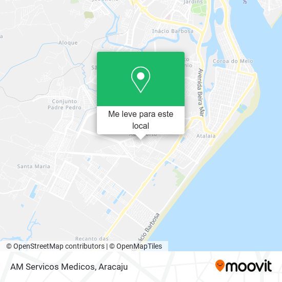AM Servicos Medicos mapa