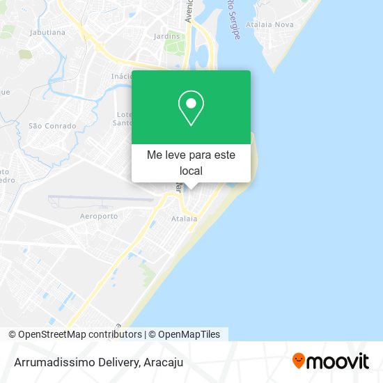 Arrumadissimo Delivery mapa