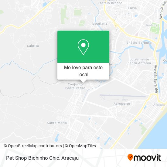 Pet Shop Bichinho Chic mapa