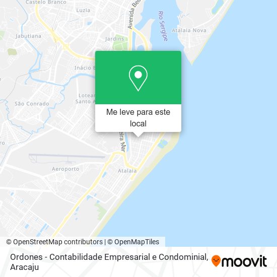 Ordones - Contabilidade Empresarial e Condominial mapa