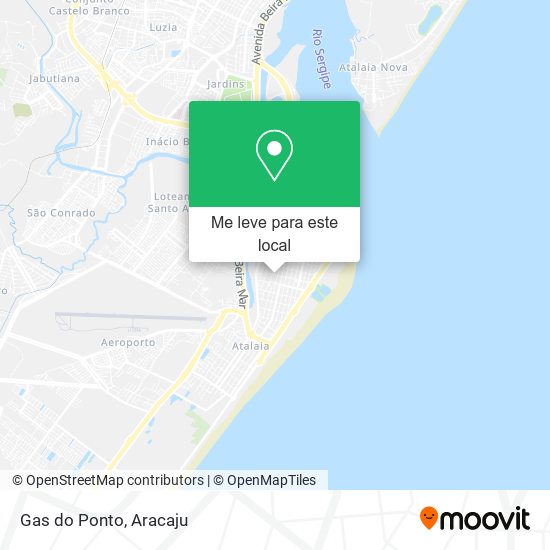 Gas do Ponto mapa