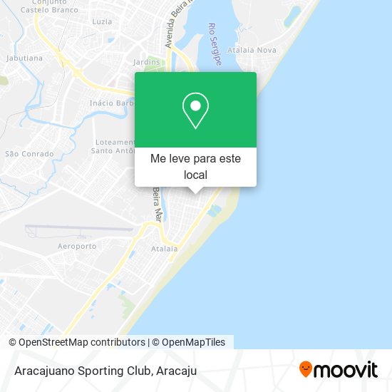 Aracajuano Sporting Club mapa