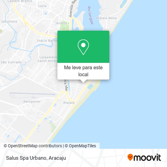 Salus Spa Urbano mapa