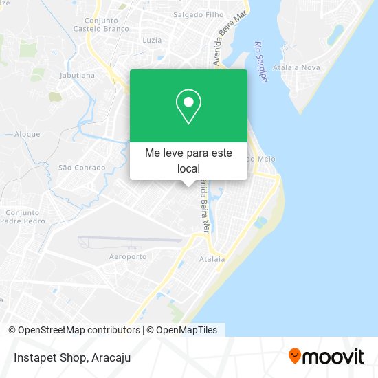 Instapet Shop mapa