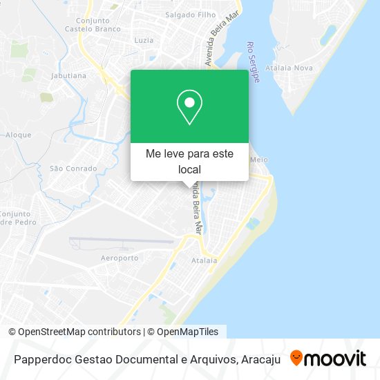 Papperdoc Gestao Documental e Arquivos mapa