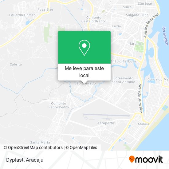 Dyplast mapa