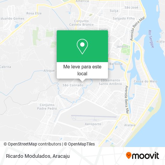 Ricardo Modulados mapa