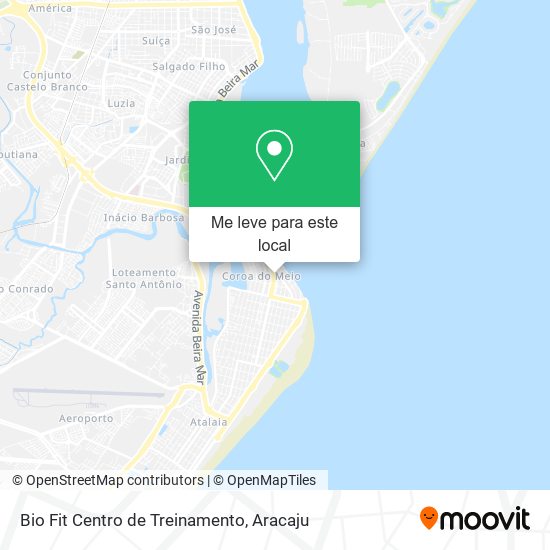 Bio Fit Centro de Treinamento mapa