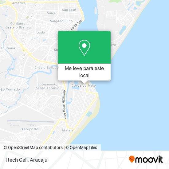 Itech Cell mapa