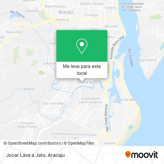 Jocar Lava a Jato mapa