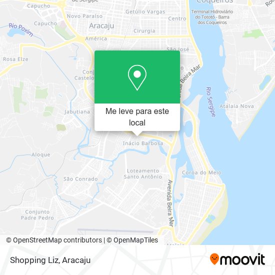 Shopping Liz mapa