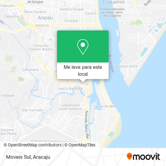 Moveis Sul mapa