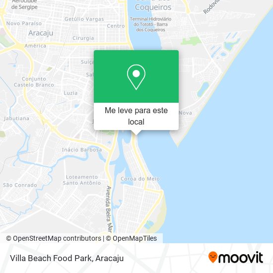 Villa Beach Food Park mapa