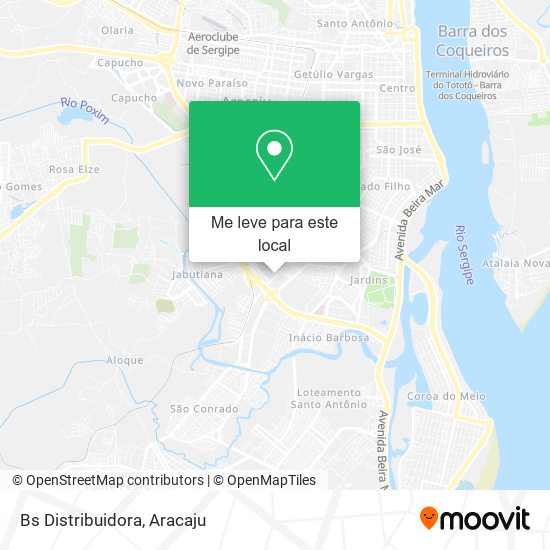 Bs Distribuidora mapa