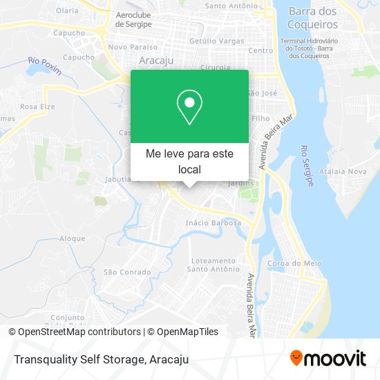 Transquality Self Storage mapa