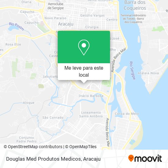 Douglas Med Produtos Medicos mapa