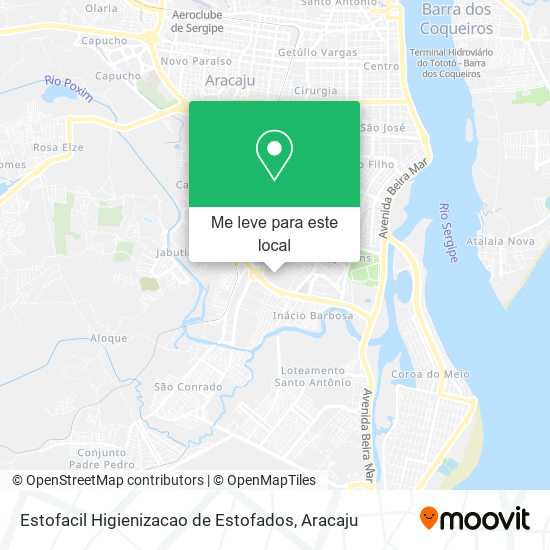 Estofacil Higienizacao de Estofados mapa