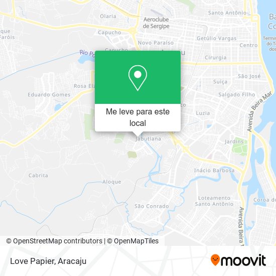 Love Papier mapa