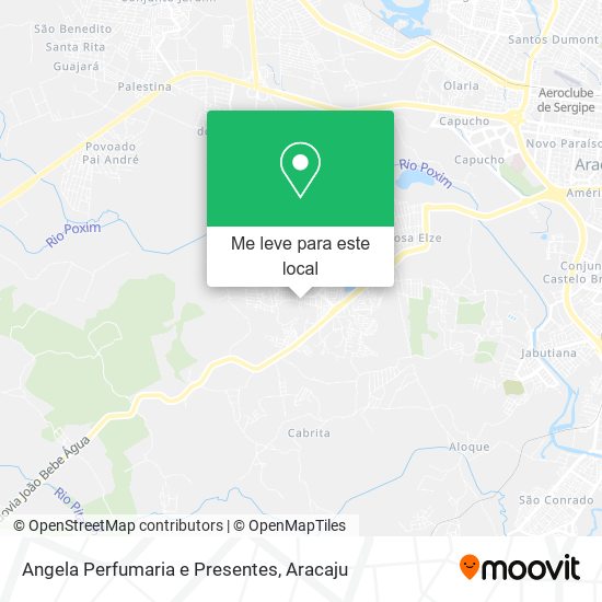 Angela Perfumaria e Presentes mapa