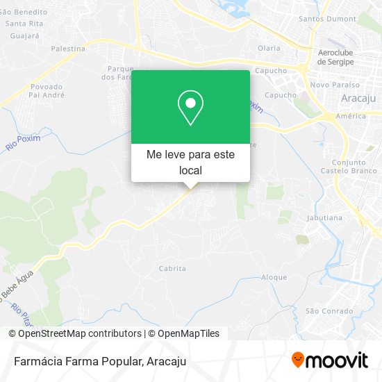 Farmácia Farma Popular mapa