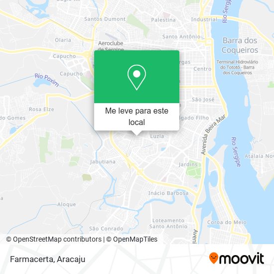 Farmacerta mapa