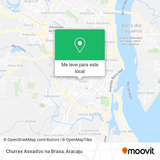 Churrex Assados na Brasa mapa