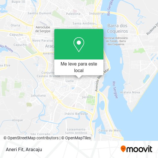 Aneri Fit mapa