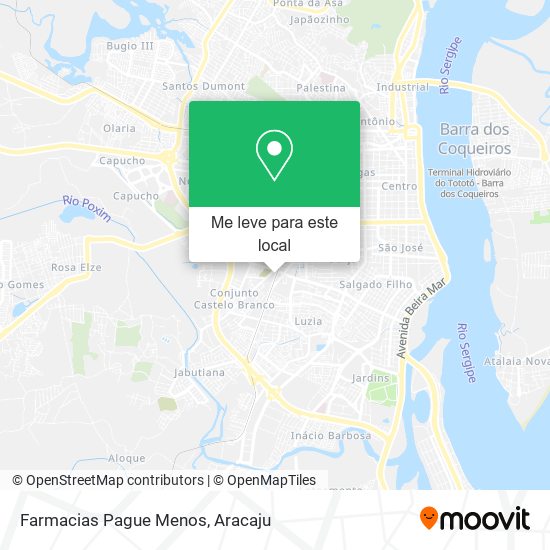 Farmacias Pague Menos mapa