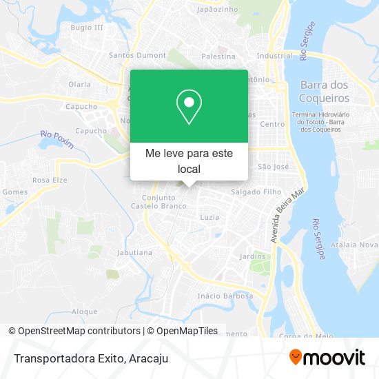 Transportadora Exito mapa