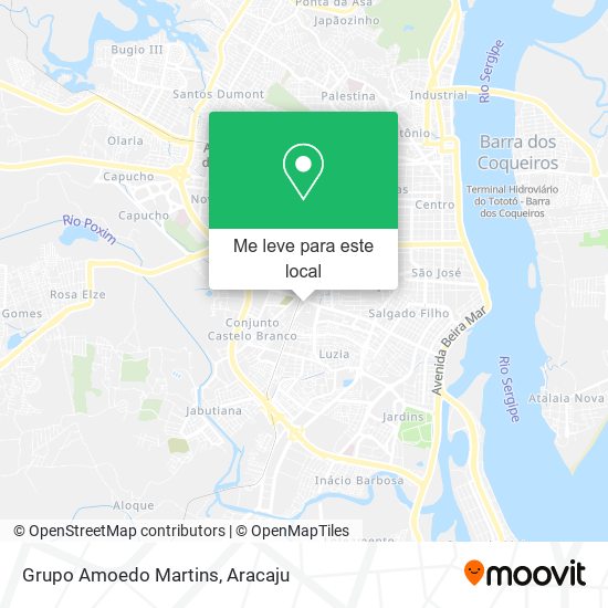Grupo Amoedo Martins mapa