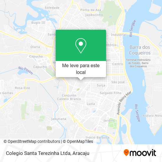 Colegio Santa Terezinha Ltda mapa