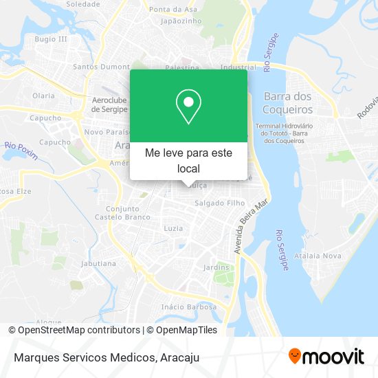 Marques Servicos Medicos mapa