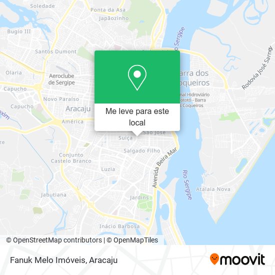 Fanuk Melo Imóveis mapa