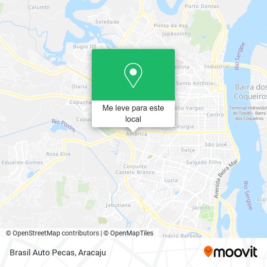 Brasil Auto Pecas mapa