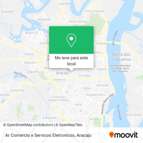 Ar Comercio e Servicos Eletronicos mapa