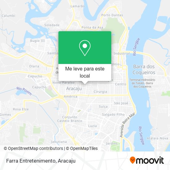 Farra Entretenimento mapa