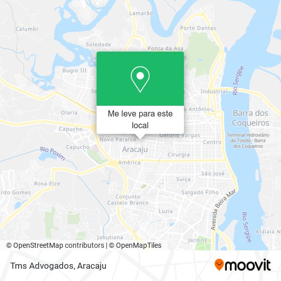 Tms Advogados mapa