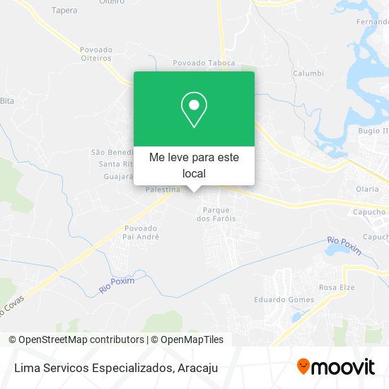 Lima Servicos Especializados mapa