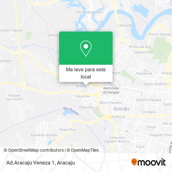 Ad.Aracaju Veneza 1 mapa