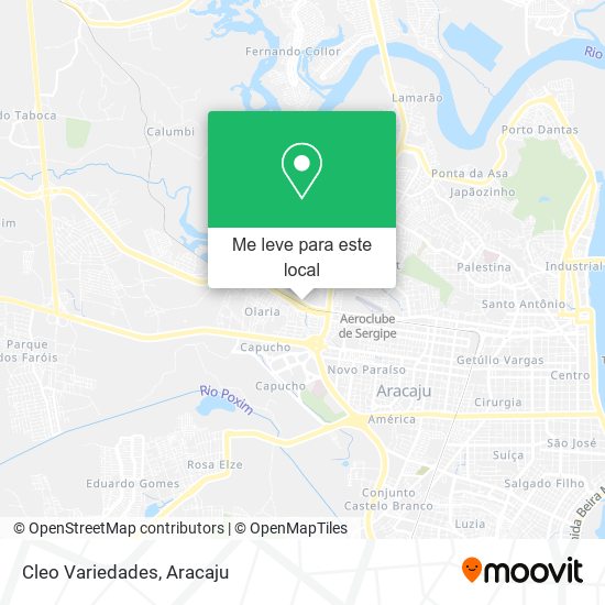 Cleo Variedades mapa