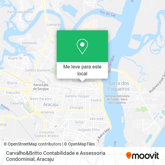 Carvalho&Britto Contabilidade e Assessoria Condominial mapa