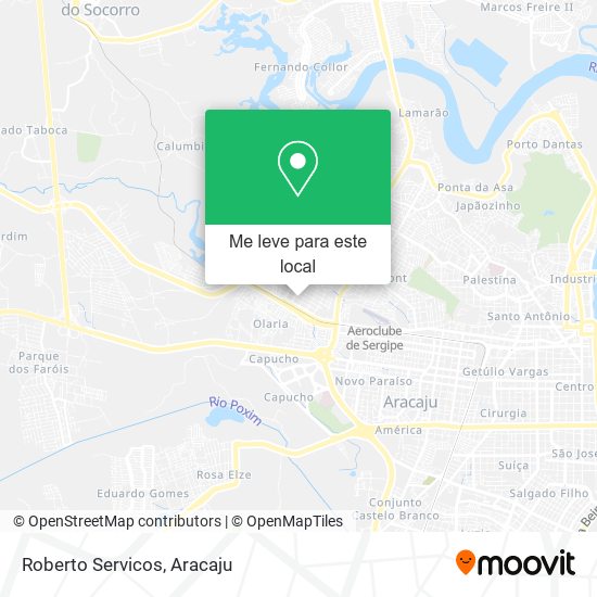 Roberto Servicos mapa