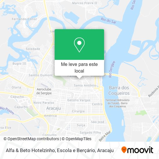 Alfa & Beto Hotelzinho, Escola e Berçário mapa