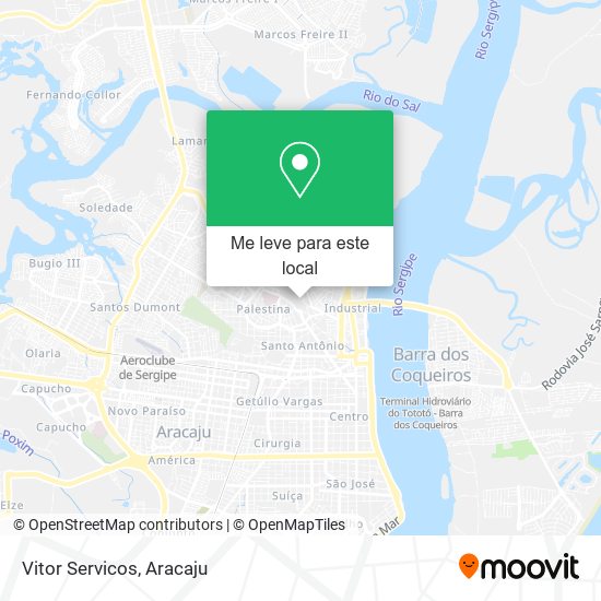 Vitor Servicos mapa