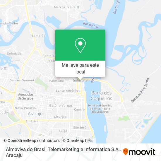 Almaviva do Brasil Telemarketing e Informatica S.A. mapa