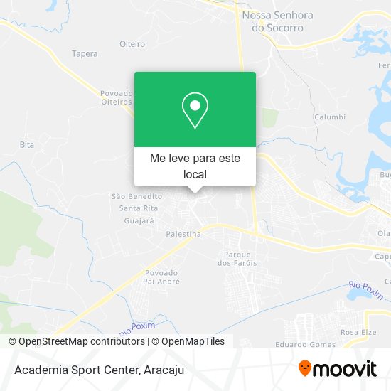 Academia Sport Center mapa